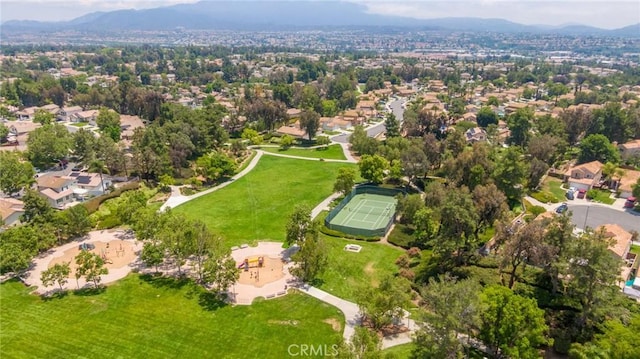 31858 Corte Priego, Temecula, CA 92592 - aerial view of property and surrounding area featuring a mountain backdrop