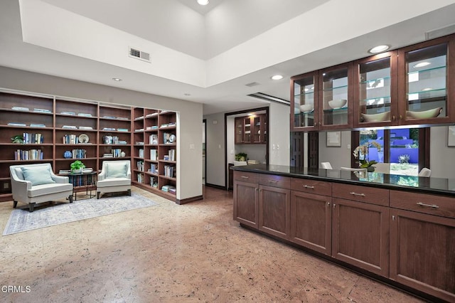1897 Braemar Rd, Pasadena, CA 91103 - bar with recessed lighting and baseboards