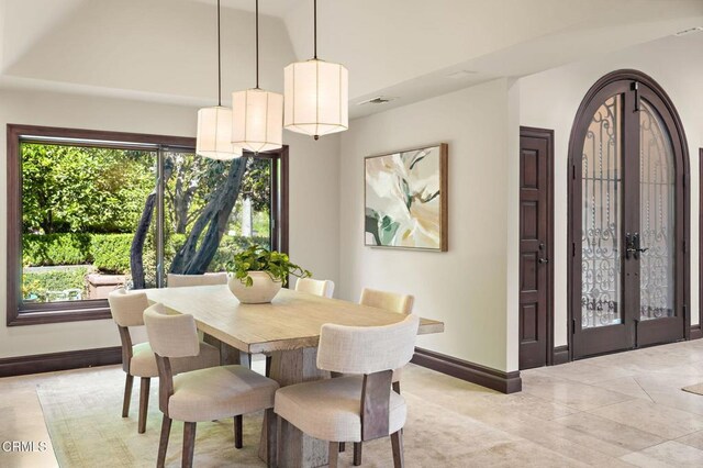 1897 Braemar Rd, Pasadena, CA 91103 - dining room featuring baseboards