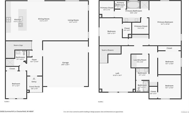 34261 Summer Ln, Yucaipa, CA 92399 - view of home floor plan