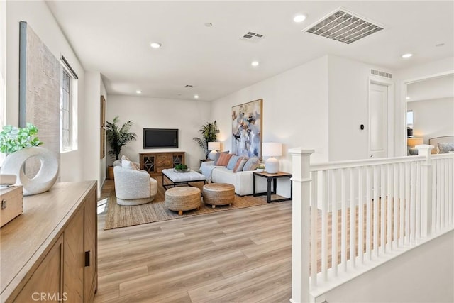 27636 S Evergreen Pl, San Pedro, CA 90732 - living room with light wood finished floors and recessed lighting