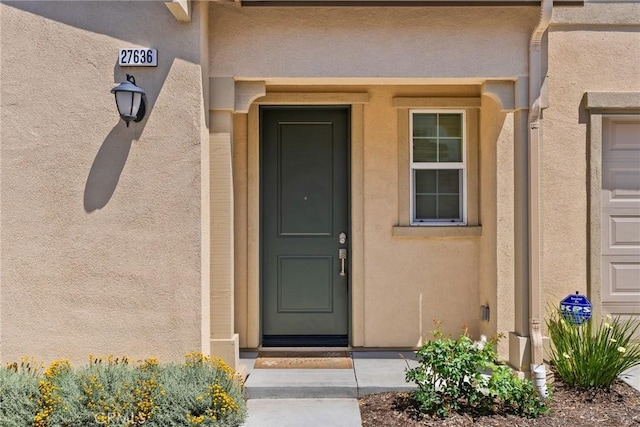 27636 S Evergreen Pl, San Pedro, CA 90732 - property entrance featuring stucco siding