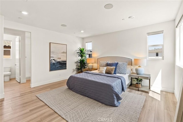 27636 S Evergreen Pl, San Pedro, CA 90732 - bedroom with light wood finished floors and recessed lighting