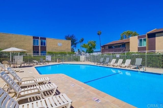 3454 Castle Glen Dr Unit 115, San Diego, CA 92123 - community pool featuring a patio