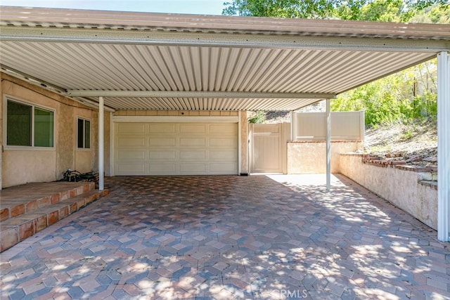 10919 Terecita Rd, Tujunga, CA 91042 - garage featuring a carport