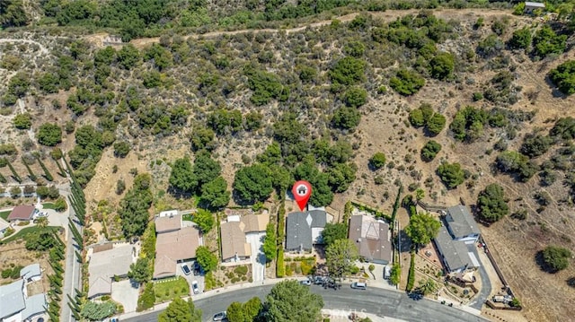 10919 Terecita Rd, Tujunga, CA 91042 - aerial overview of property's location featuring nearby suburban area