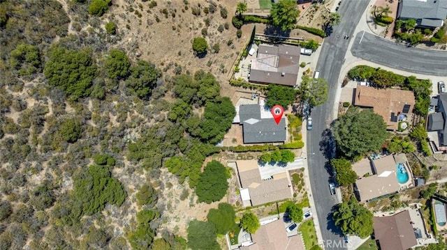 10919 Terecita Rd, Tujunga, CA 91042 - aerial view of property's location with nearby suburban area