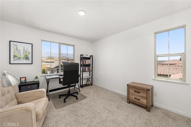 5756 Quicksilver Way, Banning, CA 92220 - office space featuring light colored carpet and baseboards