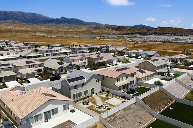5756 Quicksilver Way, Banning, CA 92220 - aerial view of residential area with a mountain backdrop