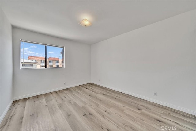208 N Nicholson Ave Unit B, Monterey Park, CA 91755 - spare room with light wood finished floors and baseboards