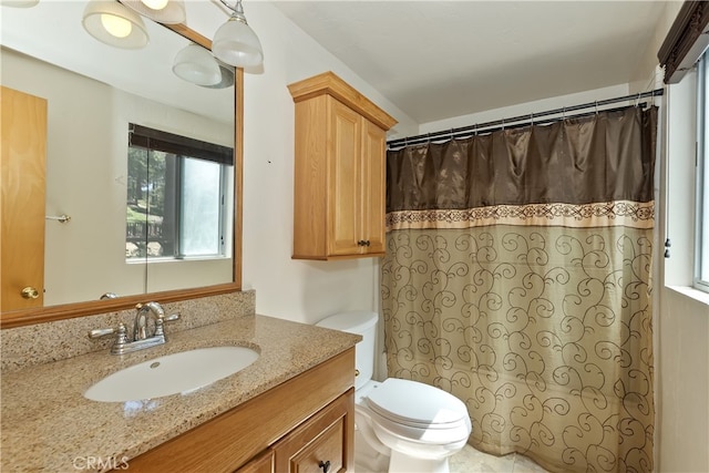 33469 Squirrel Dr, Green Valley Lake, CA 92341 - bathroom featuring toilet and vanity