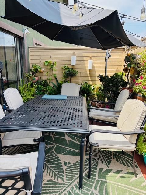 215 S 5th St, Alhambra, CA 91801 - view of patio / terrace with outdoor dining space
