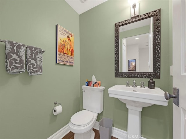 5753 White Oak Ave Unit 3, Encino, CA 91316 - bathroom with toilet and baseboards