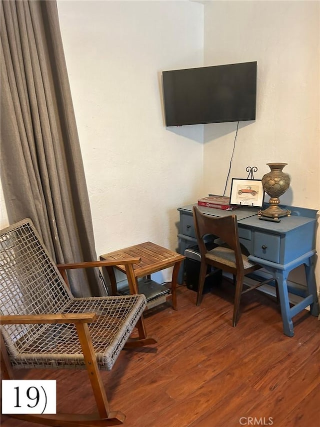 1388 N Lugo Ave, San Bernardino, CA 92404 - home office featuring wood finished floors
