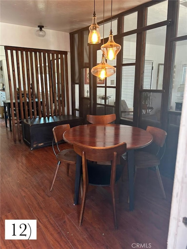 1388 N Lugo Ave, San Bernardino, CA 92404 - dining space featuring wood finished floors