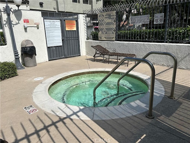 45 Willowcrest Ln, Pomona, CA 91766 - view of pool featuring a hot tub and a pool