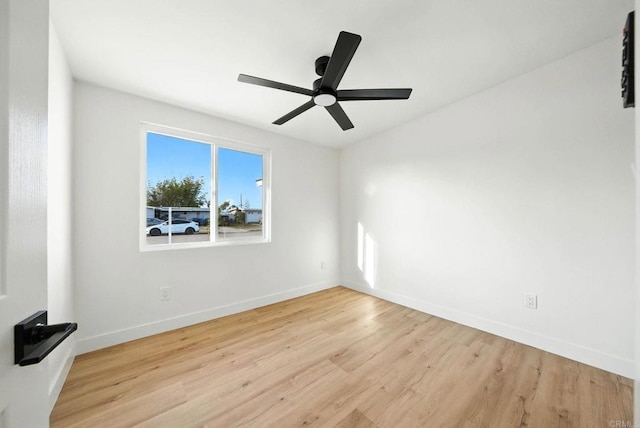 1143 Hemlock Ave, Imperial Beach, CA 91932 - spare room featuring wood finished floors and ceiling fan