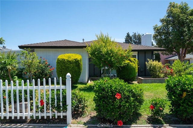 13282 Verde St, Garden Grove, CA 92844 - view of front of home with a chimney