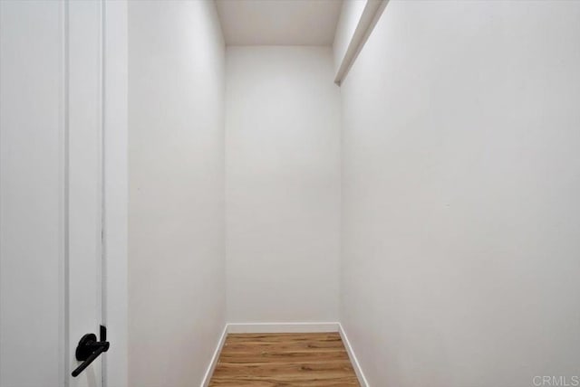 1933 Chatsworth Blvd, San Diego, CA 92107 - spacious closet featuring wood finished floors