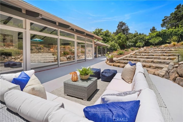 1987 Windover Rd, Pasadena, CA 91107 - view of patio featuring outdoor lounge area