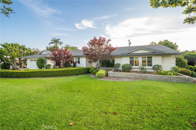 1525 Lafayette Rd, Claremont, CA 91711 - ranch-style house with a front yard and an attached garage