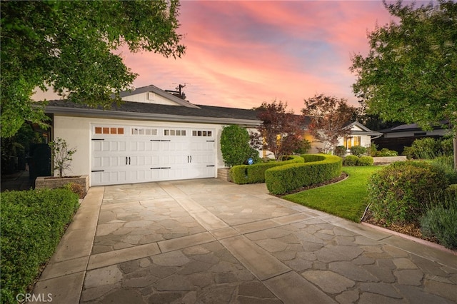 1525 Lafayette Rd, Claremont, CA 91711 - view of front facade featuring concrete driveway and an attached garage