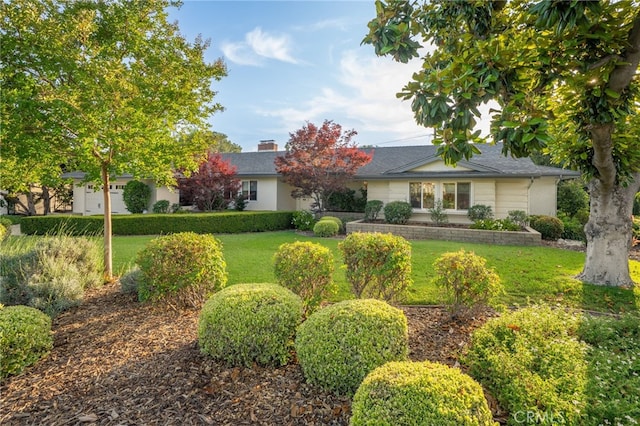 1525 Lafayette Rd, Claremont, CA 91711 - single story home featuring a front yard and a chimney