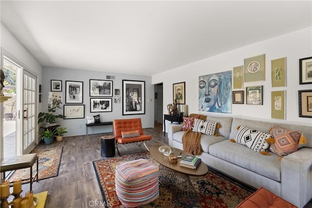 1640 Corsica Pl, Costa Mesa, CA 92626 - living area featuring wood finished floors