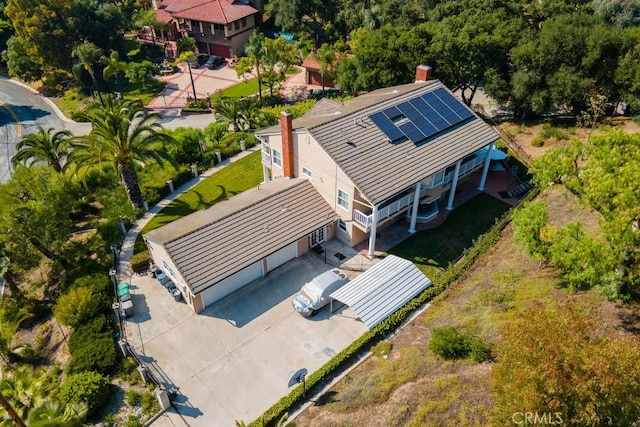 748 S Walnut Ave, San Dimas, CA 91773 - aerial view of property and surrounding area