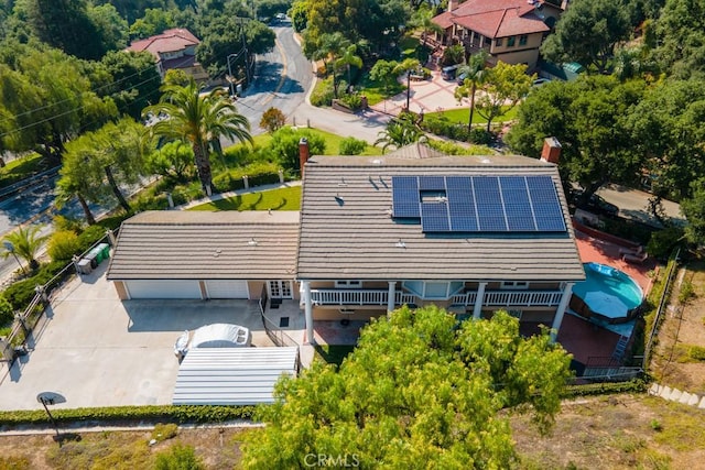 748 S Walnut Ave, San Dimas, CA 91773 - aerial view of property and surrounding area