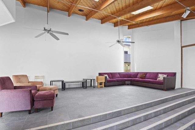 1317 Caminito Gabaldon Unit H, San Diego, CA 92108 - view of patio / terrace with a ceiling fan