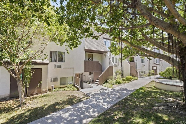 1317 Caminito Gabaldon Unit H, San Diego, CA 92108 - view of community featuring stairway