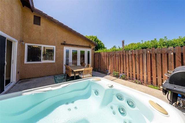 4773 Adler, Oceanside, CA 92057 - view of swimming pool featuring french doors and a patio