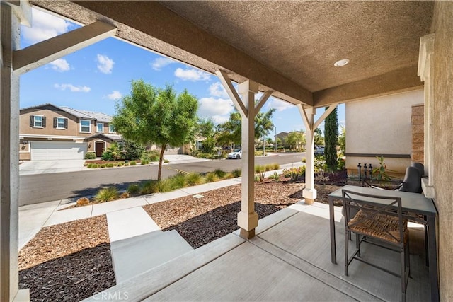 9804 Ardisia St, Riverside, CA 92503 - view of patio / terrace with a residential view