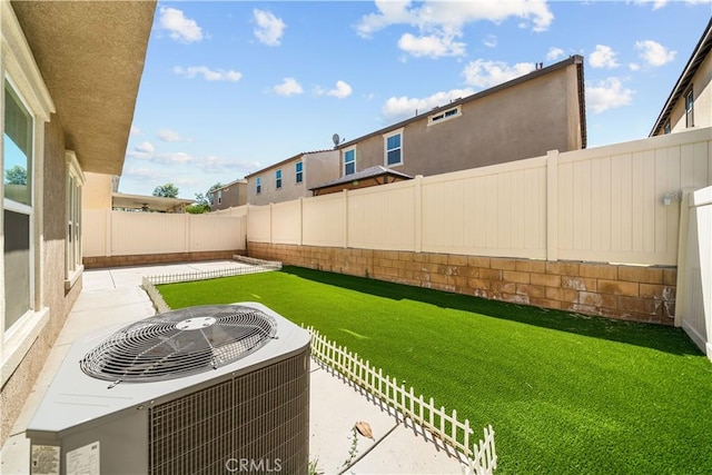 9804 Ardisia St, Riverside, CA 92503 - fenced backyard featuring a patio area