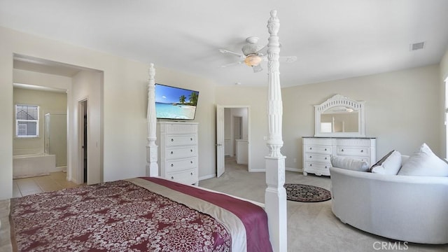 32420 Apricot Tree Rd, Winchester, CA 92596 - bedroom with ceiling fan and light colored carpet
