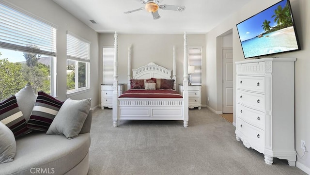 32420 Apricot Tree Rd, Winchester, CA 92596 - bedroom with carpet and a ceiling fan