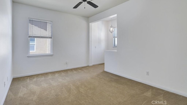 32420 Apricot Tree Rd, Winchester, CA 92596 - empty room featuring carpet floors and ceiling fan