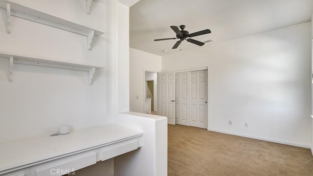 32420 Apricot Tree Rd, Winchester, CA 92596 - unfurnished office featuring carpet and a ceiling fan