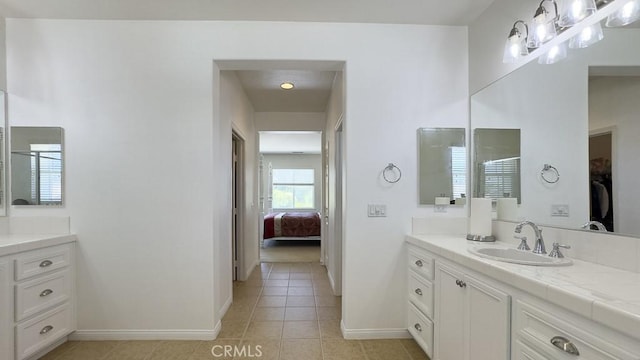 32420 Apricot Tree Rd, Winchester, CA 92596 - full bath with vanity, ensuite bath, and tile patterned flooring