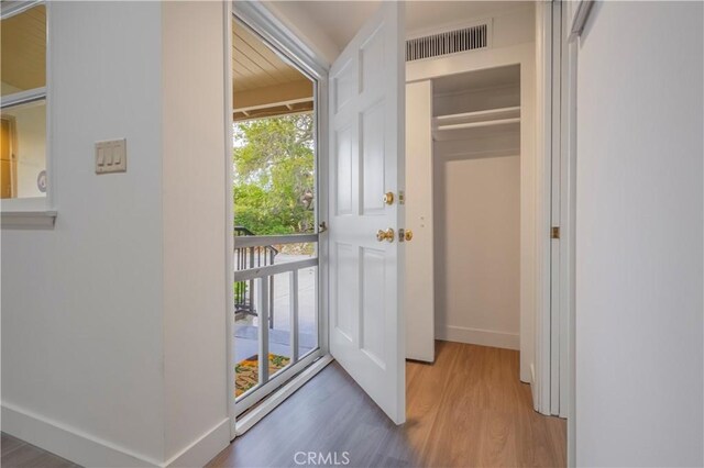 1725 Turnbull Canyon Rd, Hacienda Heights, CA 91745 - entrance foyer with wood finished floors and baseboards