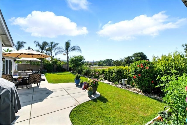 3526 Alder Pl, Chino Hills, CA 91709 - fenced backyard featuring a patio