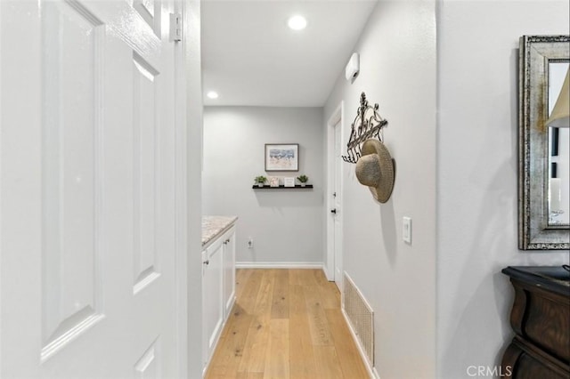 3526 Alder Pl, Chino Hills, CA 91709 - hallway featuring light wood-style flooring and recessed lighting