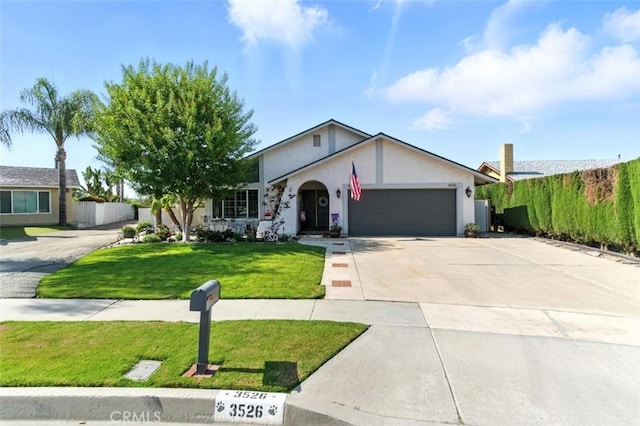 3526 Alder Pl, Chino Hills, CA 91709 - ranch-style home with a garage, concrete driveway, and stucco siding
