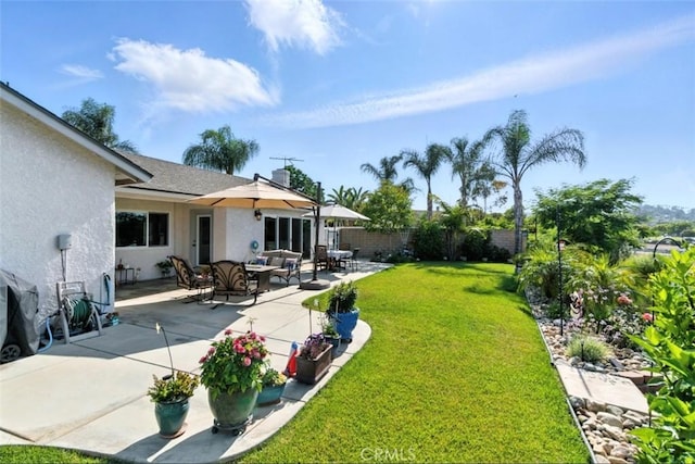 3526 Alder Pl, Chino Hills, CA 91709 - fenced backyard with a patio
