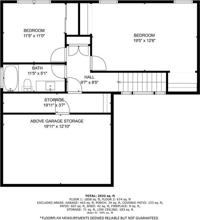 9909 Merced River Ave, Fountain Valley, CA 92708 - view of home floor plan