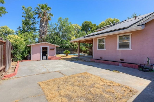 246 E Shasta St, Orland, CA 95963 - fenced backyard with a shed and a patio