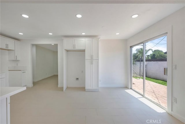 8888 Patrero St, Riverside, CA 92503 - unfurnished bedroom featuring access to outside and recessed lighting
