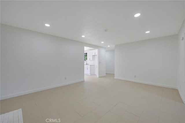 8888 Patrero St, Riverside, CA 92503 - empty room with recessed lighting and baseboards