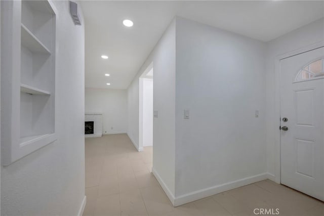 8888 Patrero St, Riverside, CA 92503 - hallway featuring recessed lighting